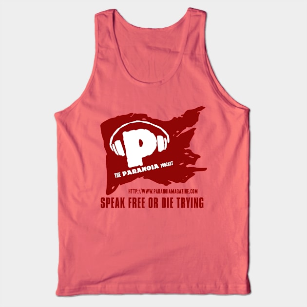 The PARANOIA Podcast - Banner Tank Top by orphillips